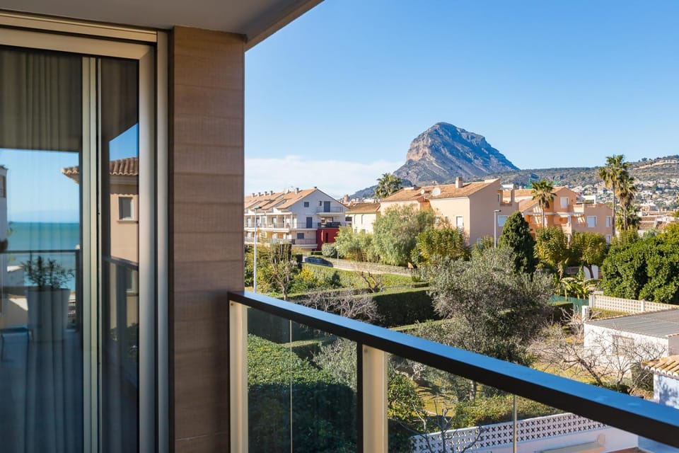 Day, Natural landscape, View (from property/room), Balcony/Terrace, Mountain view