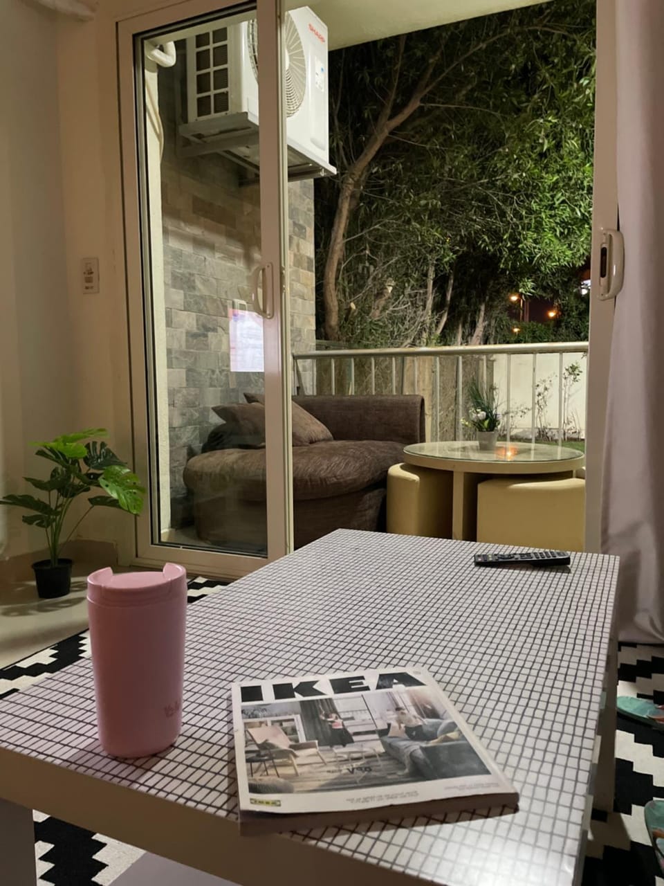Balcony/Terrace, Seating area, Garden view