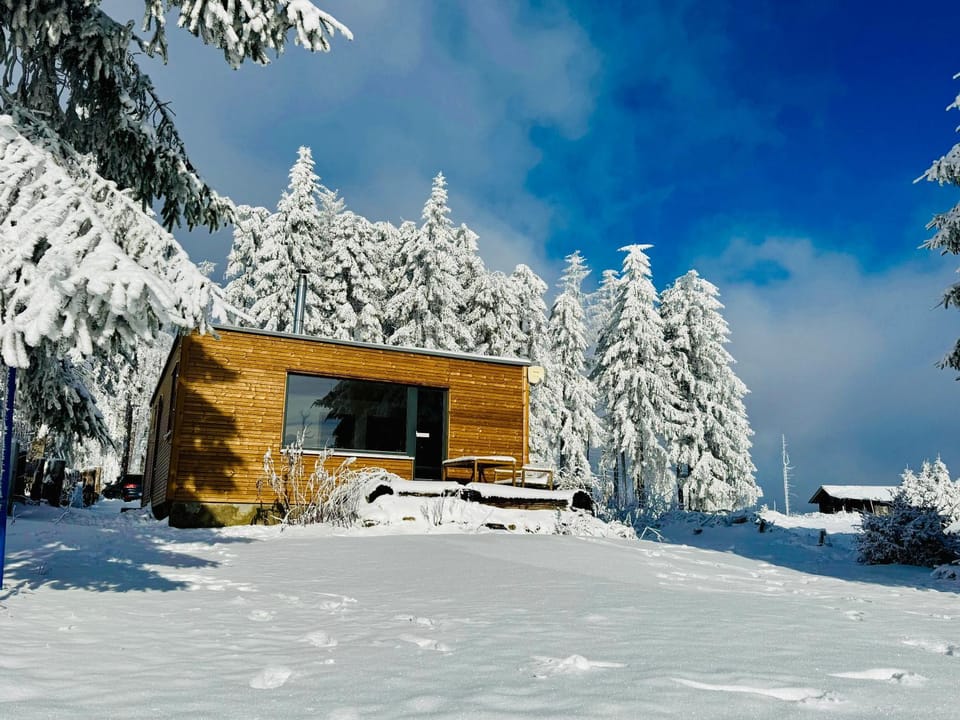 Property building, Day, Natural landscape, Winter