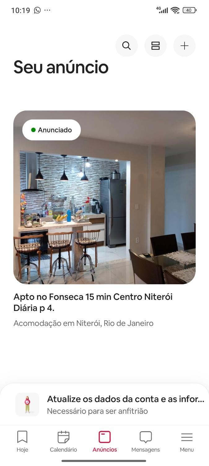 Apartamento, claro, alto,garagem,piscina todo novinho mobiliado, coração do Fonseca Apartment in Niterói