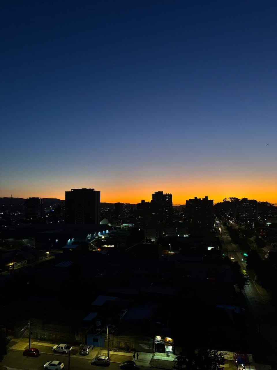Night, City view