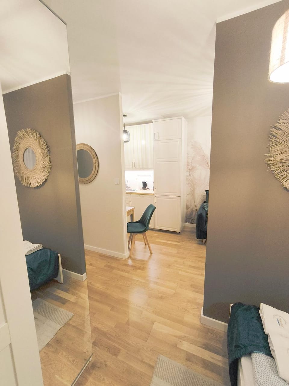 Living room, Bedroom, wardrobe