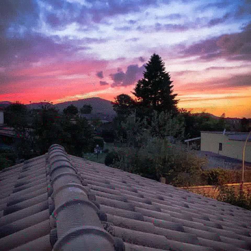 Natural landscape, Sunset