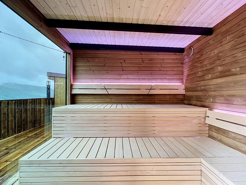 Sauna, View (from property/room), Balcony/Terrace