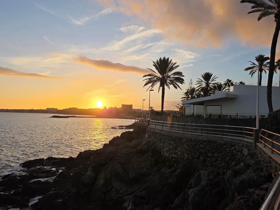 Sea view, Sunset