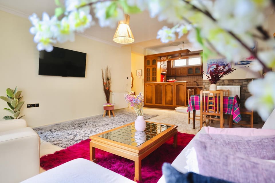 Cozy tricolor 2 bdr apt with gym & parking Apartment in Ioannina