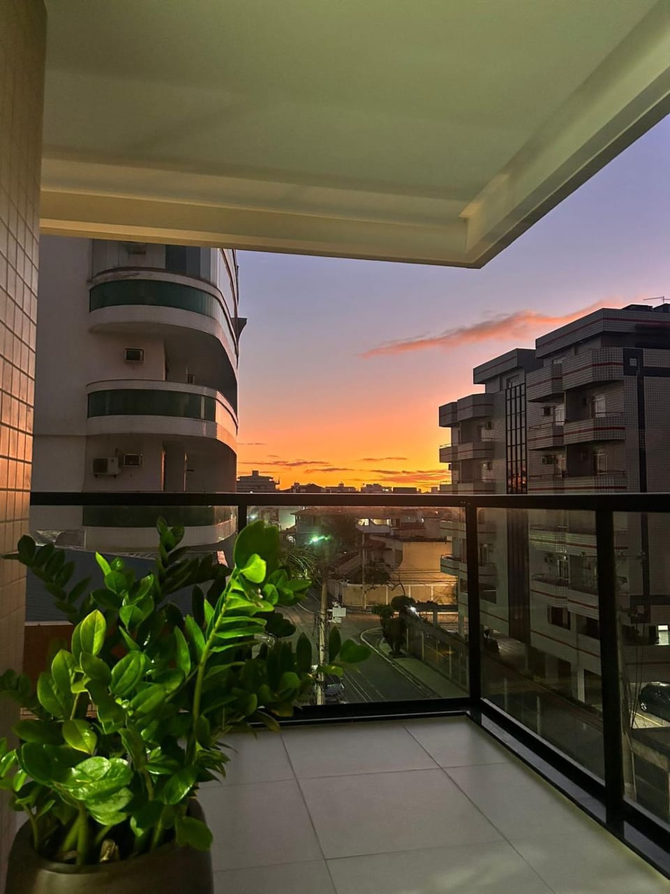Balcony/Terrace, City view, Sunset