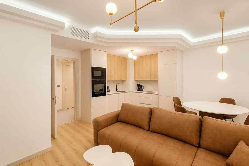 Downtown Panorama 9th Floor Apartment in Skopje