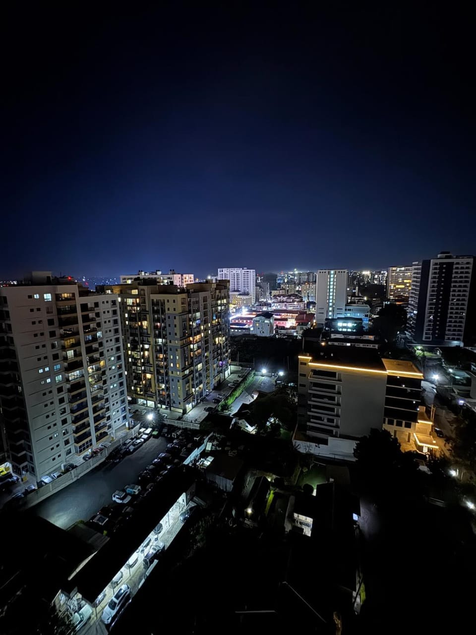 Night, City view
