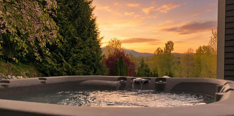 Mt View Private Bedroom Suite w Hot Tub and Arcade Bed and Breakfast in Everett