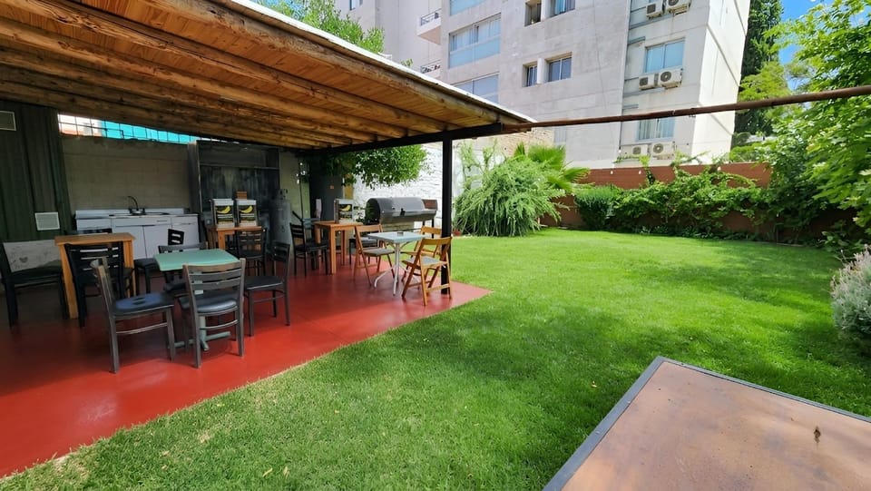 Patio, Spring, Day, Garden, Garden view