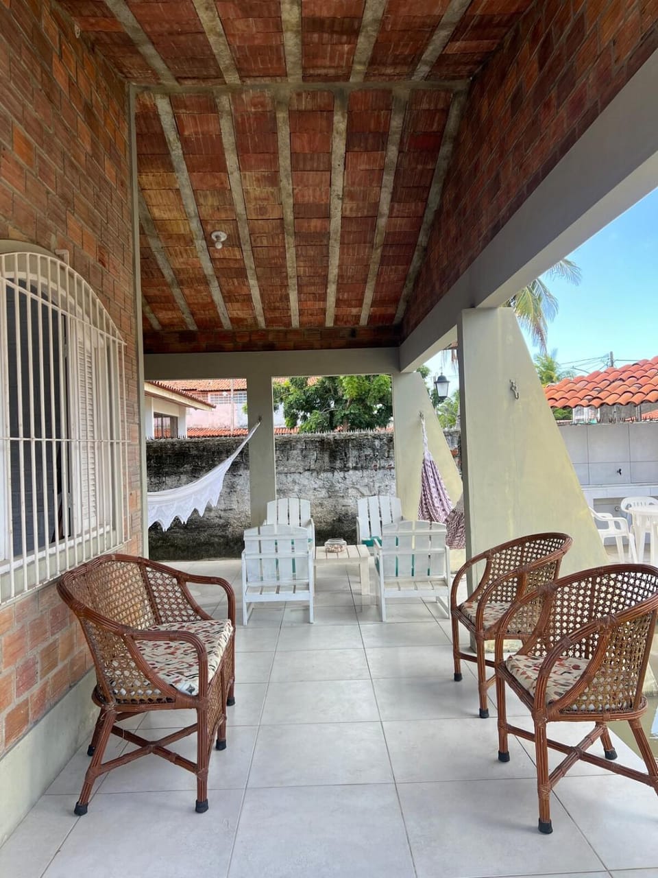 Casa ampla - 4 quartos com ar-condicionado - 70m da praia, Itamaracá House in Itamaracá