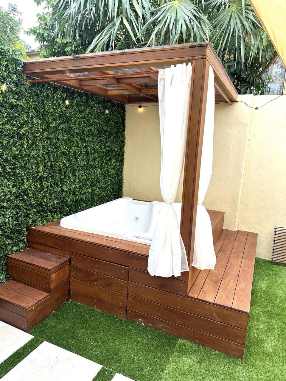 Patio, Garden, Garden view