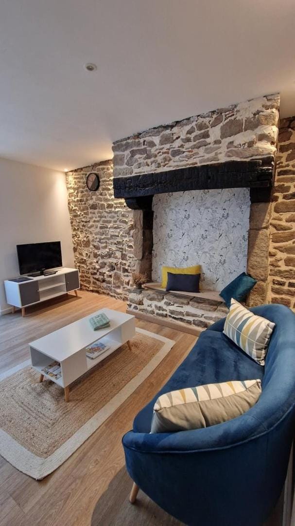 Le charme de Vannes à vos pieds - murs en pierre Apartment in Vannes