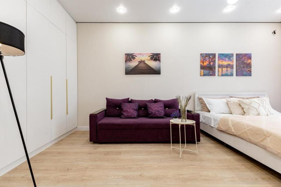 Изет фиолетовая Apartment in Kazakhstan