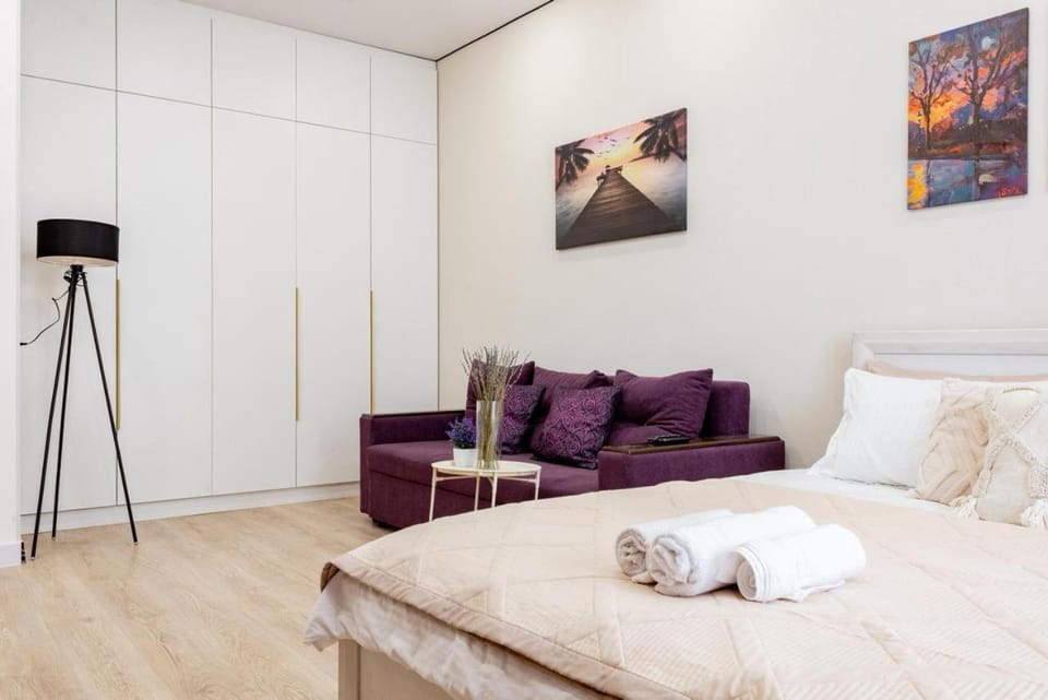 Изет фиолетовая Apartment in Kazakhstan