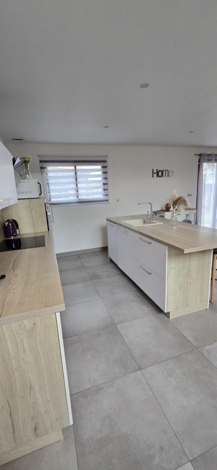 Property building, kitchen