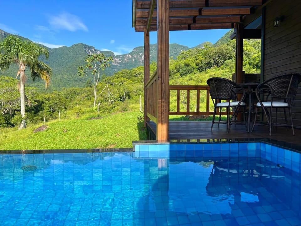 Refúgio com Vista para os Canyons e Hidromassagem Chalet in State of Santa Catarina