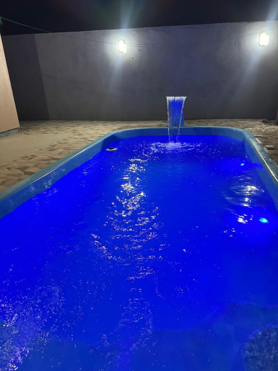 Night, Swimming pool
