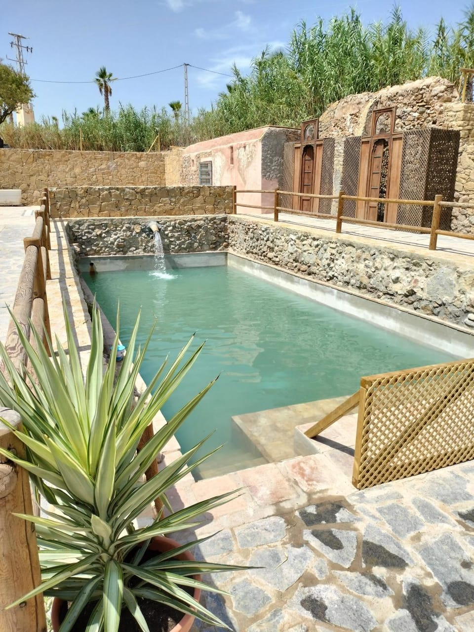 Natural landscape, Pool view