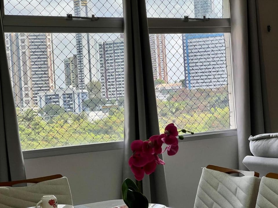 View (from property/room), Living room, Seating area, Dining area