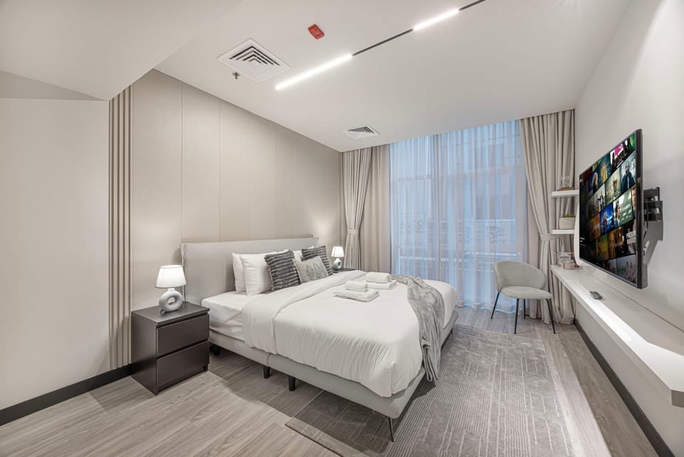 Communal lounge/ TV room, Bed, TV and multimedia, Bedroom, towels