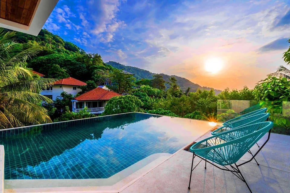 Pool view, Pool view, Swimming pool, Swimming pool, Swimming pool, Sunrise, Sunset