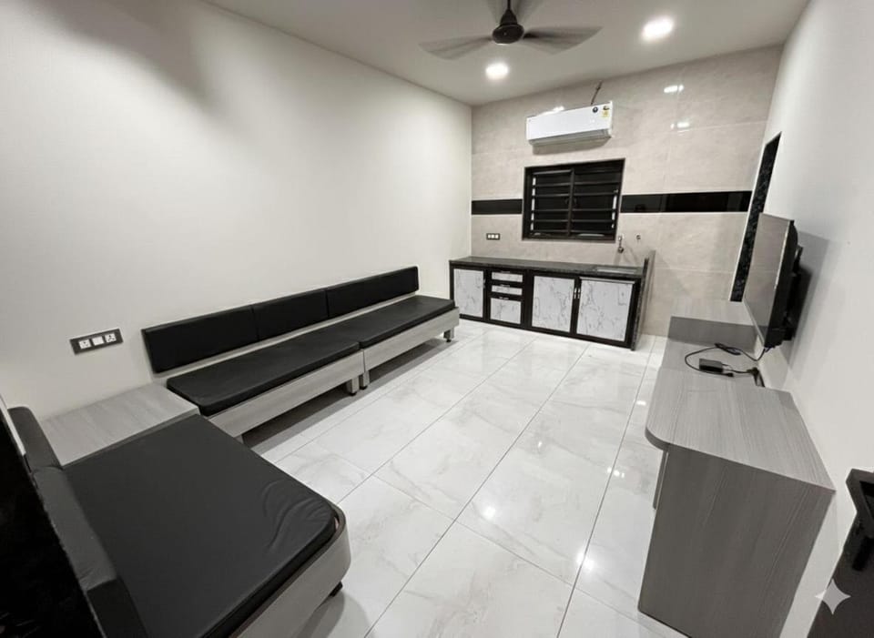 Living room, air conditioner