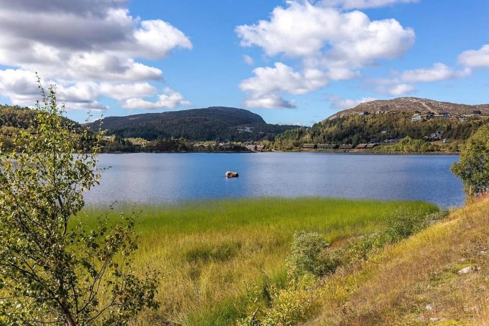Great mountain cabin in Sirdal with hot tub and views! Cabin in Rogaland