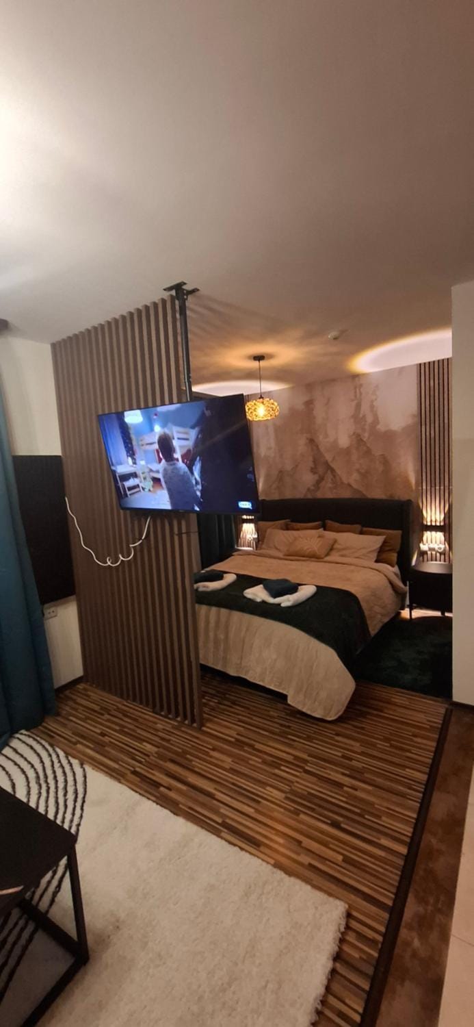 Communal lounge/ TV room, Bed, TV and multimedia, Bedroom