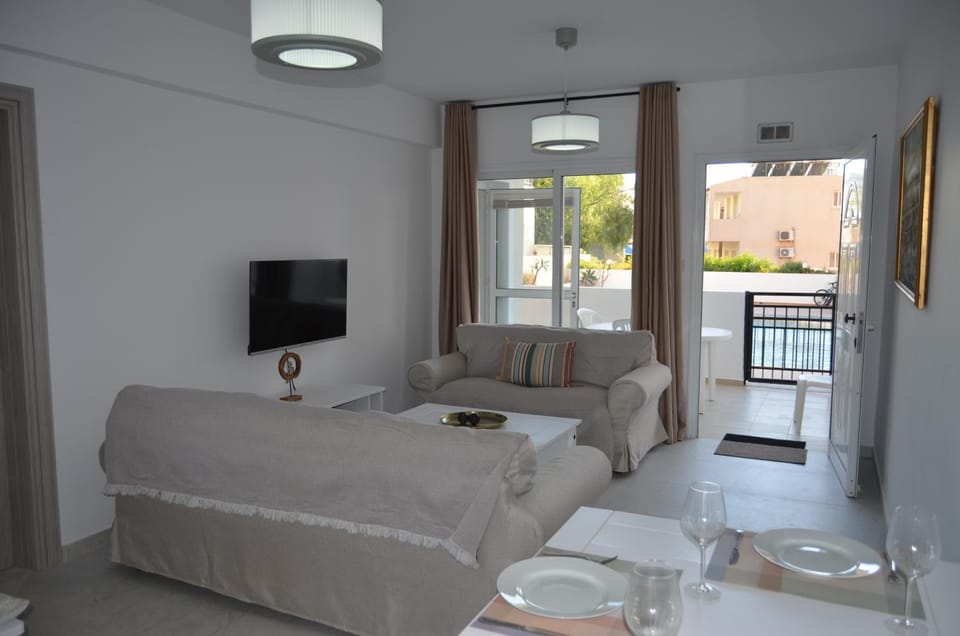 Living room, air conditioner