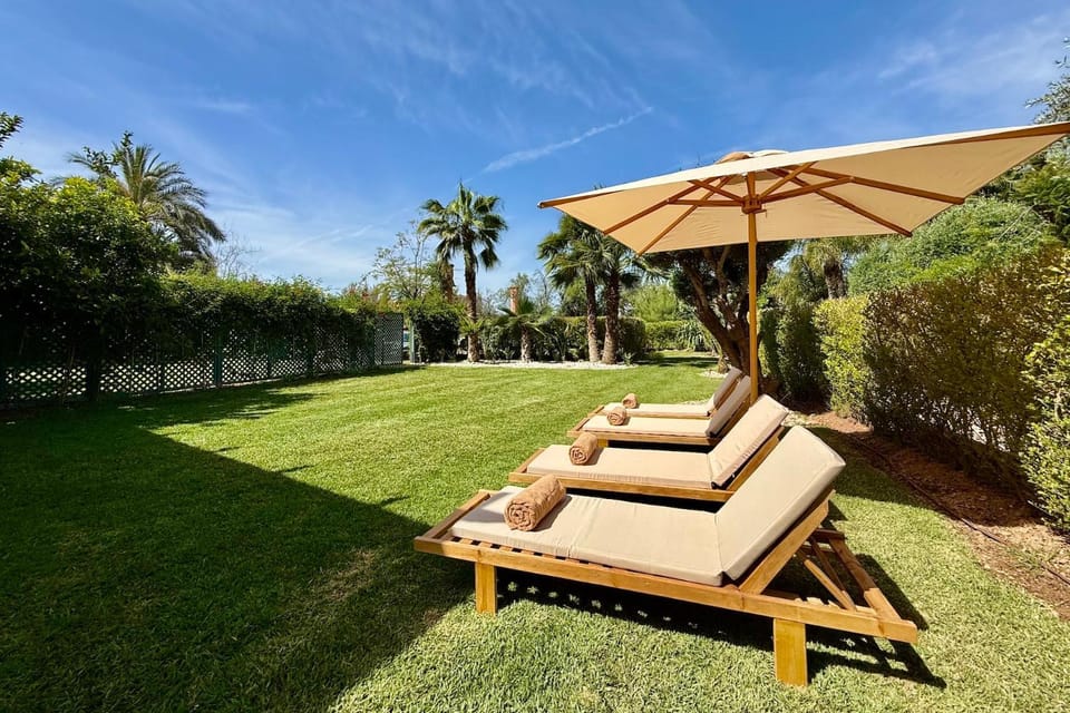 Apartment with big private garden in Palmeraie Apartment in Marrakesh
