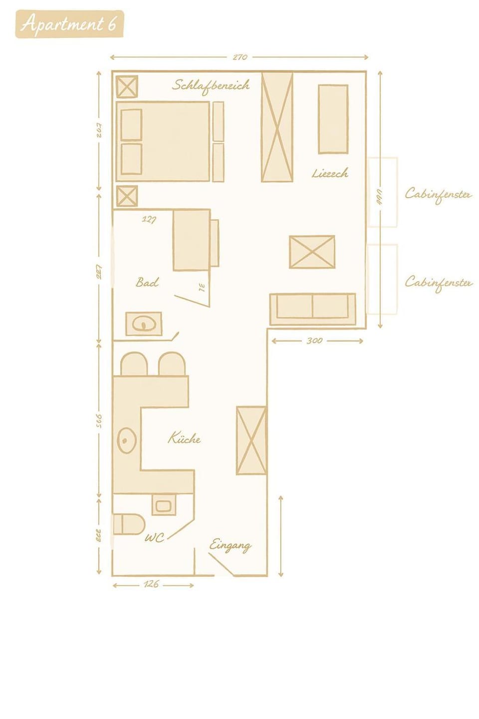 Perle-6 Apartment in Büsum
