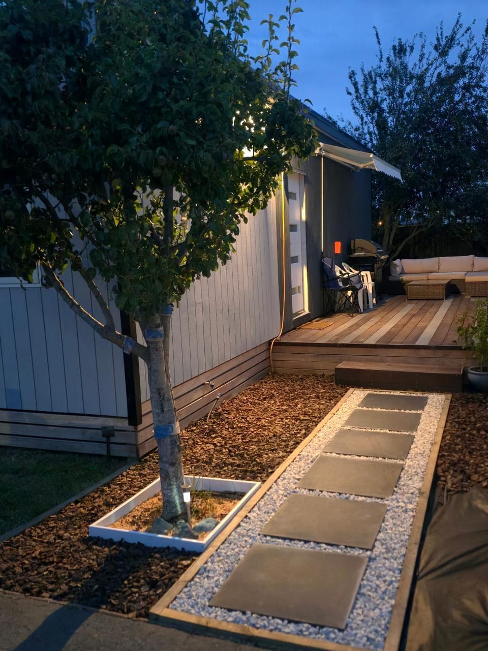 Property building, Garden, Garden view