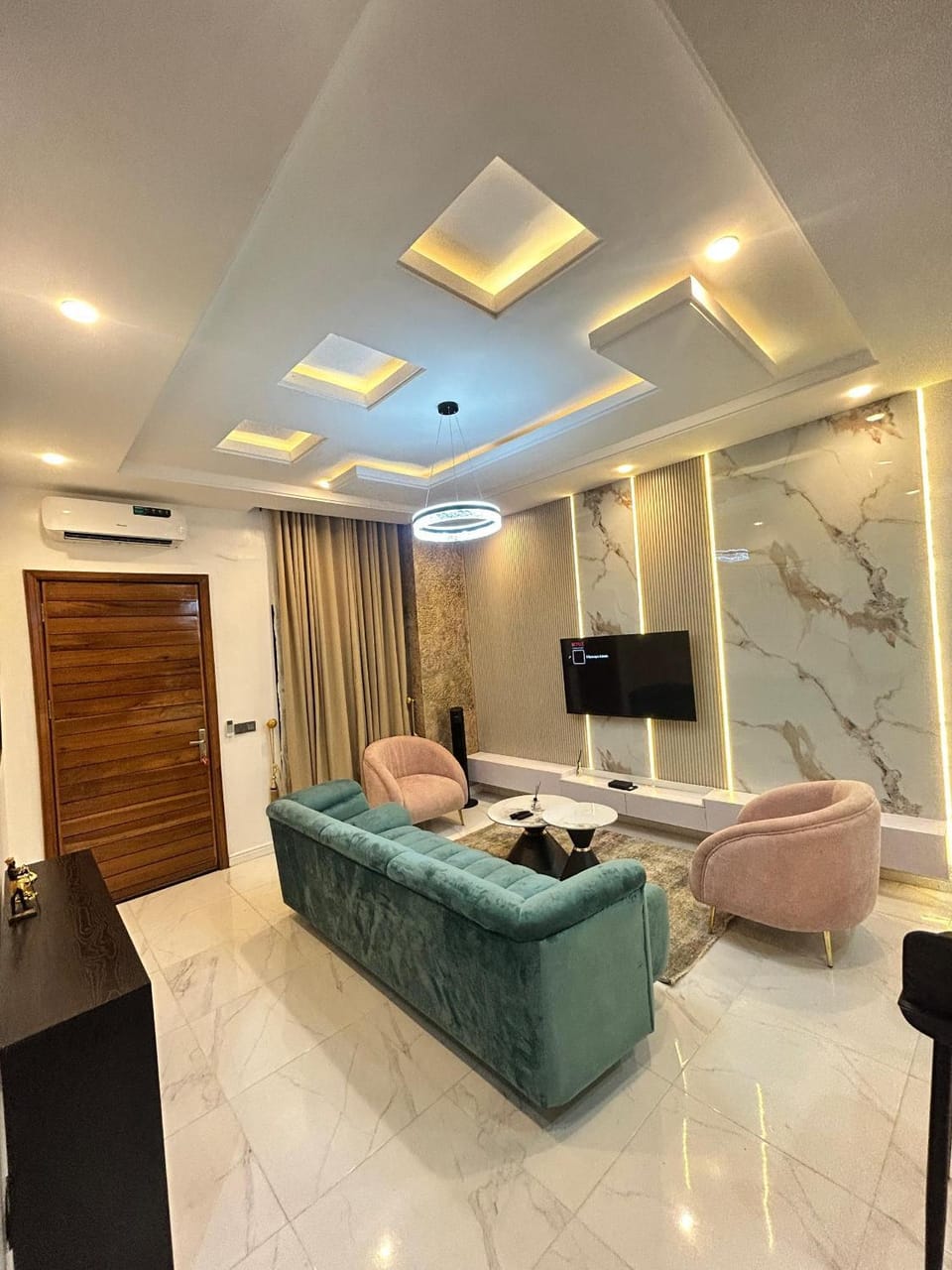 A well furnished 2 bedroom apartment in AREPO, close to Ikeja Apartment in Lagos