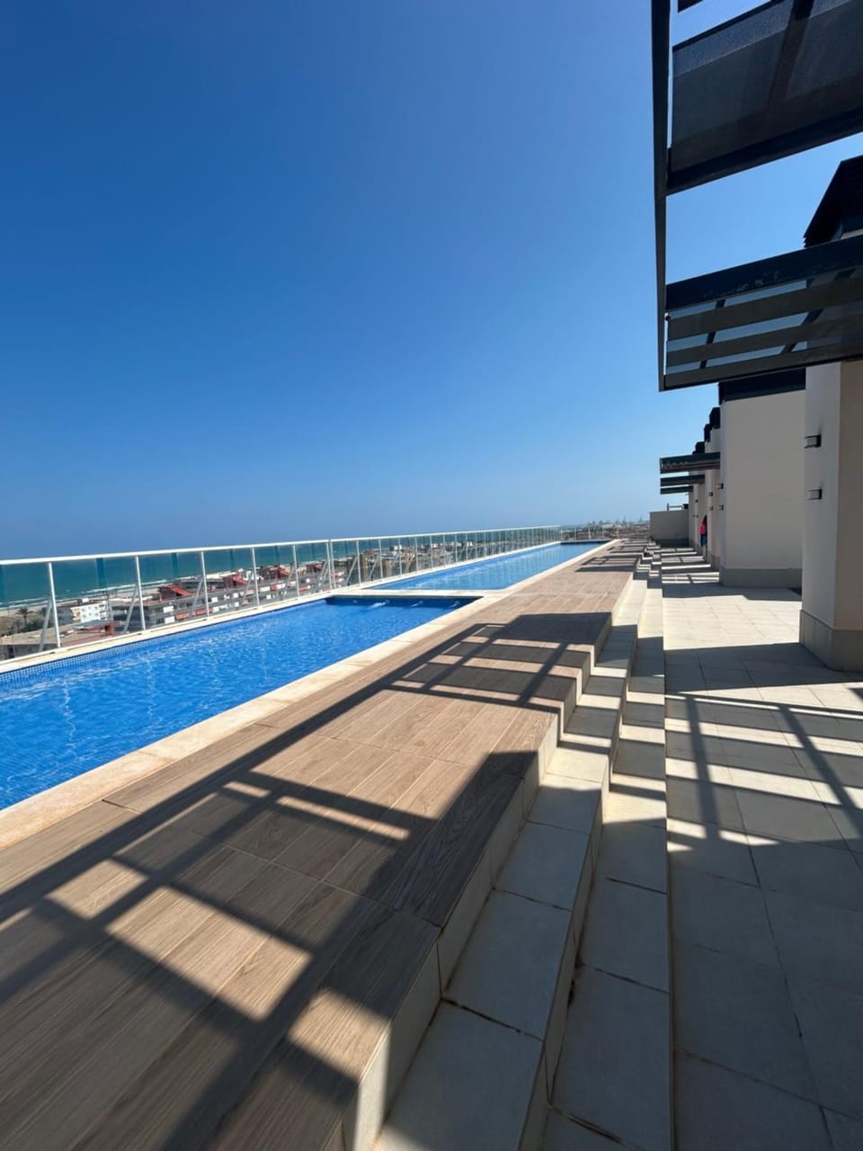 View (from property/room), Sea view, Swimming pool