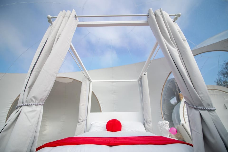 Barn bubble Luxury tent in Borough of Swale
