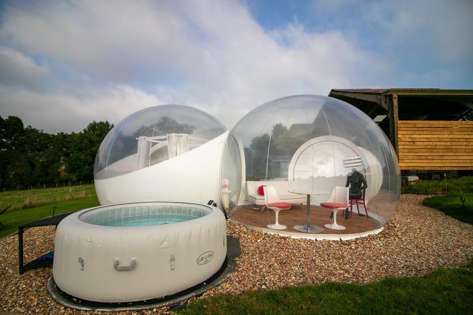 Barn bubble Luxury tent in Borough of Swale