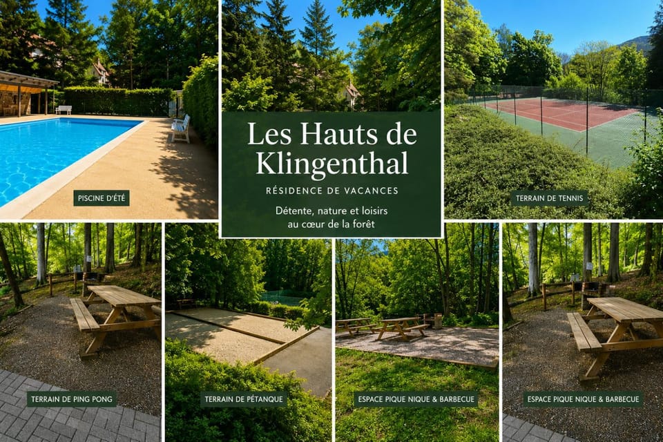 Day, Tennis court, Text overlay, Swimming pool