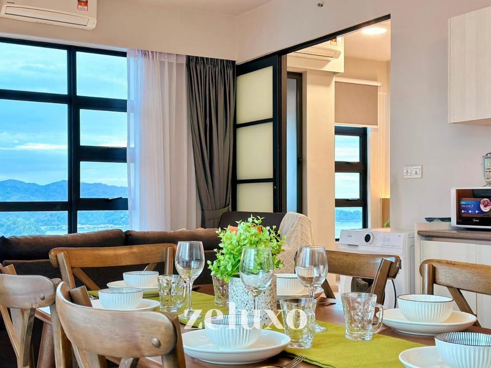 #13 Jesselton Quay City Pads Seaview by Zeluxo Apartment in Kota Kinabalu