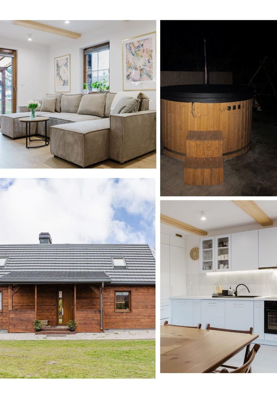 Property building, Hot Tub, Living room