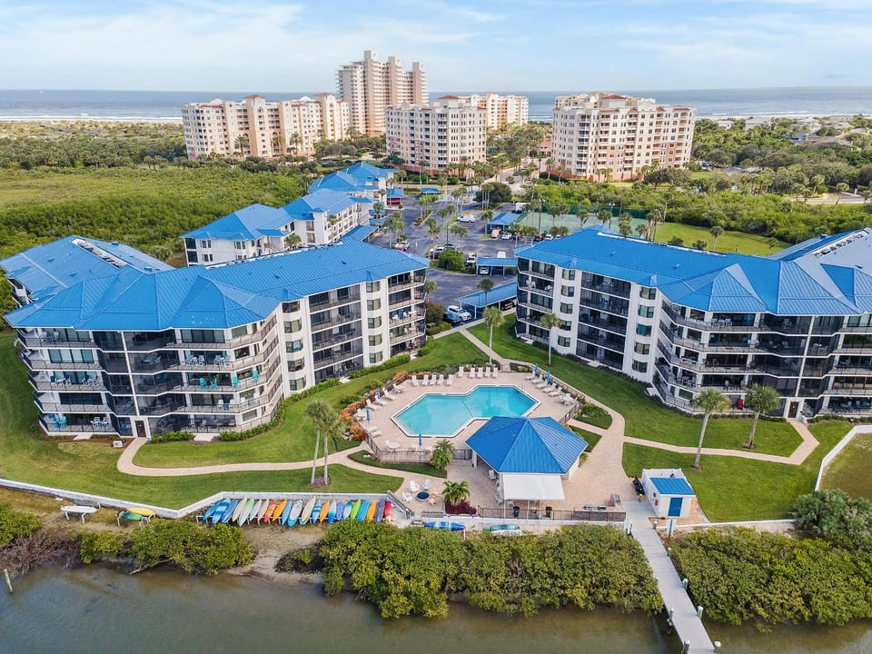 Inlet Marina Villas 434 House in New Smyrna Beach
