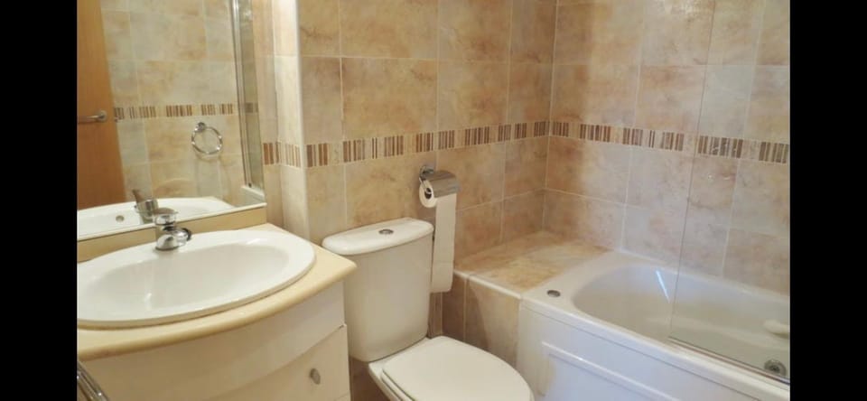 Bathroom, Living room