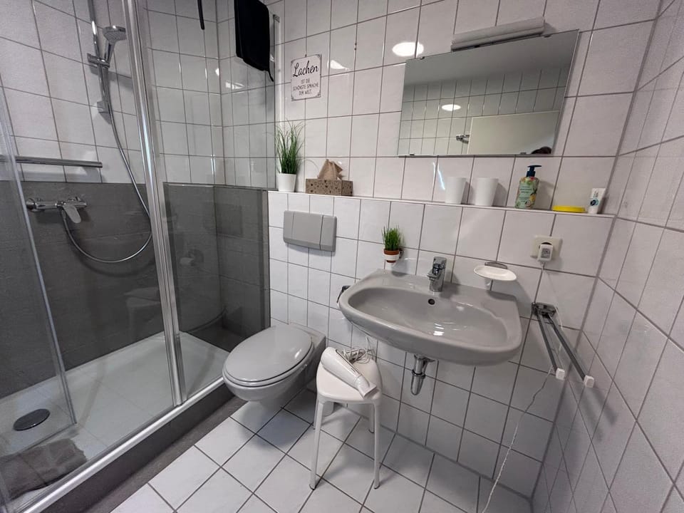 Shower, Toilet, Bathroom, towels