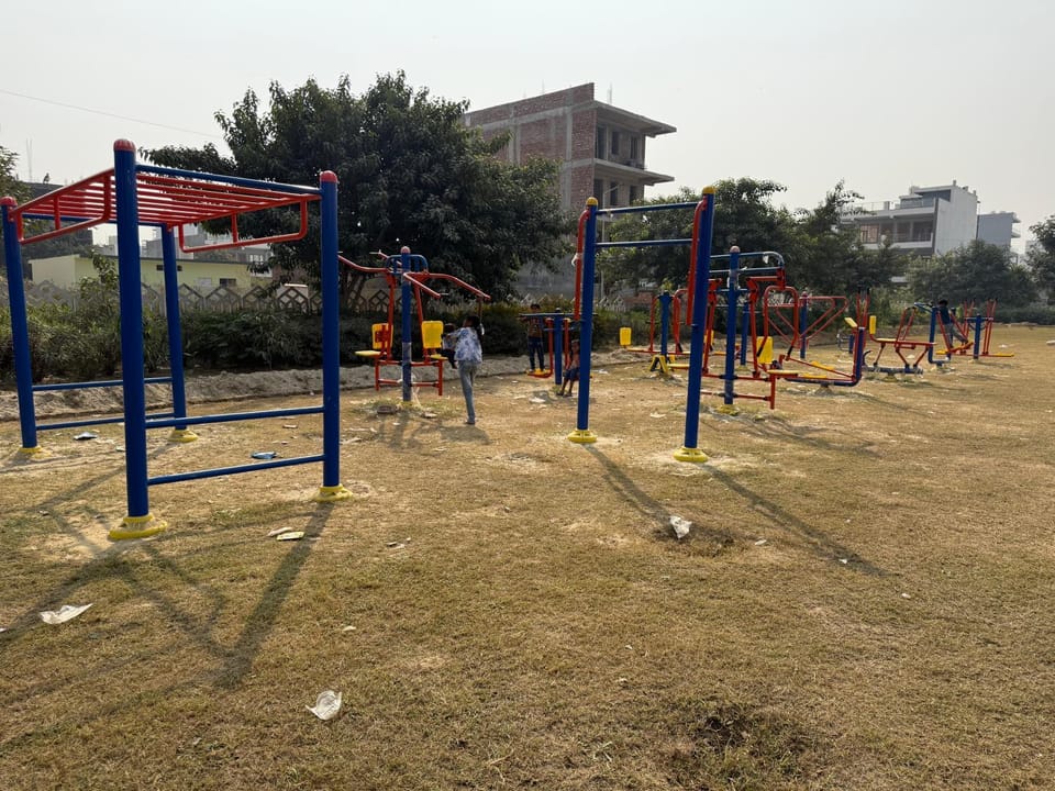 Children play ground, Garden