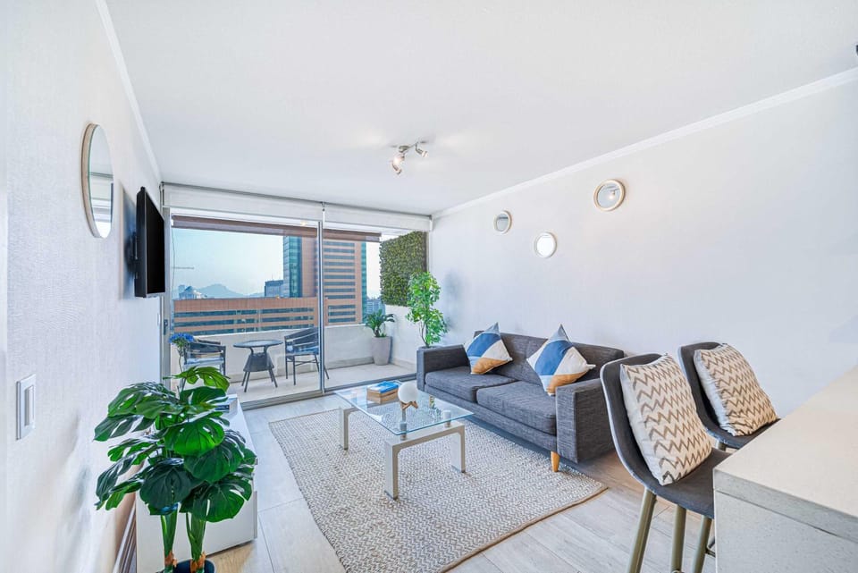 Luz de Kennedy - 1D Wifi Mall & Parking Apartment in Las Condes