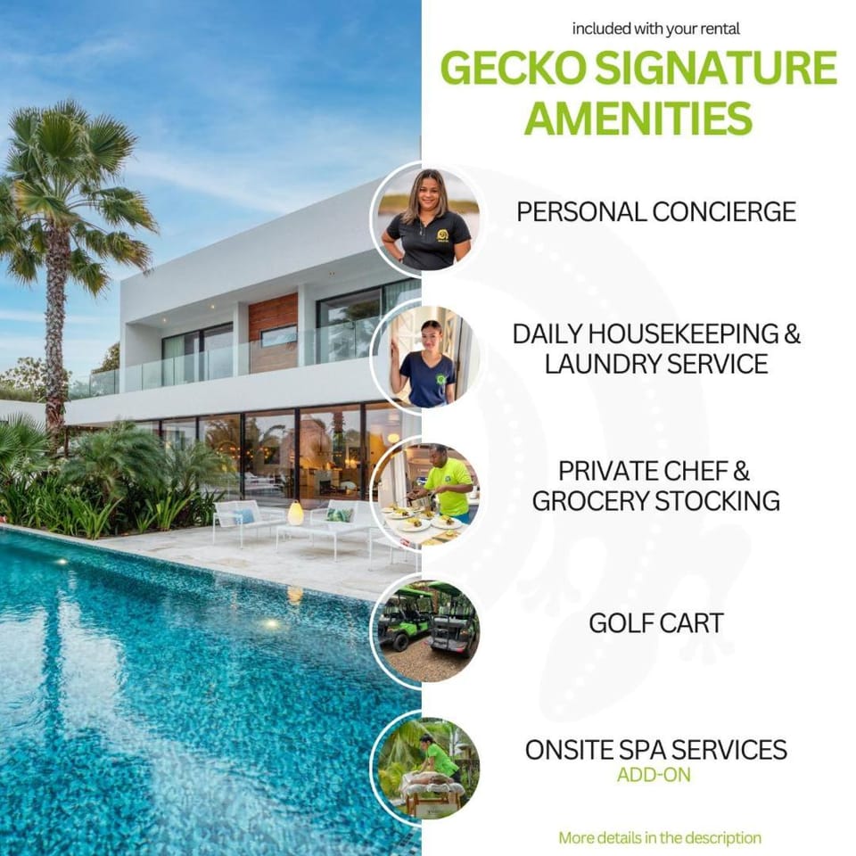 The Beach House - Upscale 5-bed Beachfront Villa w pool pier ocean views Villa in Stann Creek District