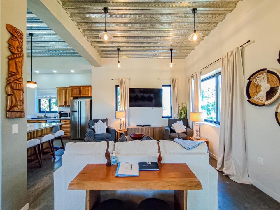 Emerald Blue Villa - Modern 2BR w Rooftop Pool Villa in Placencia