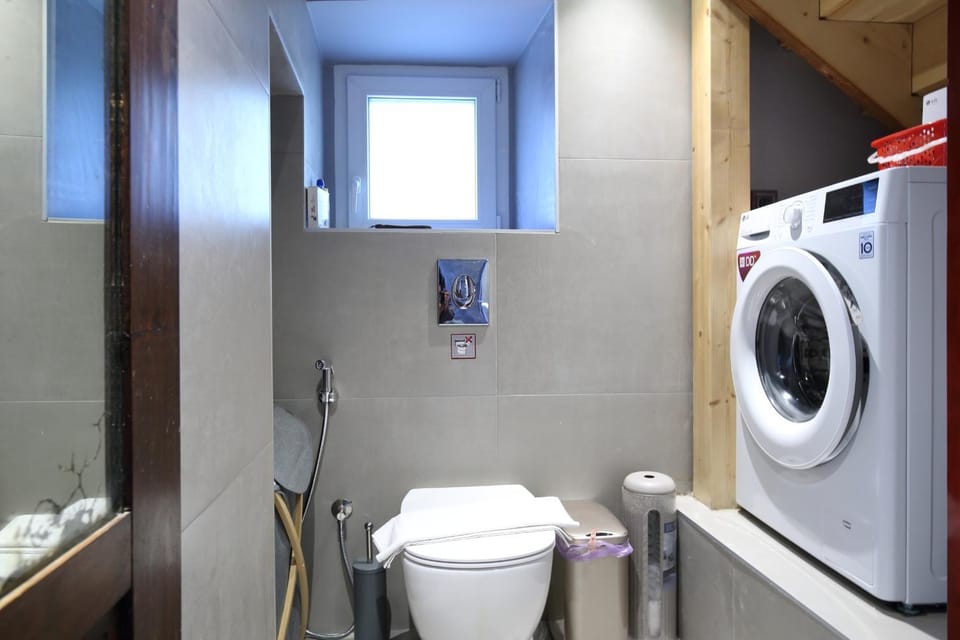 Toilet, Bathroom, washing machine