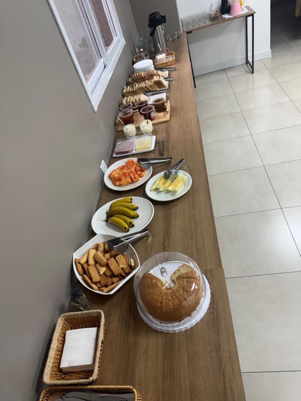 Buffet breakfast